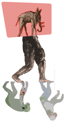 Imitation graphic
